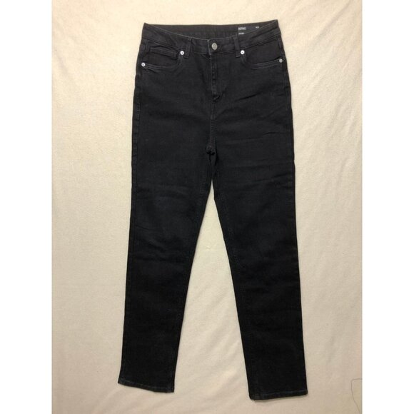 Buffalo David Bitton Jeans Womens 29 Jayden High Rise Straight Black Denim - Picture 1 of 8